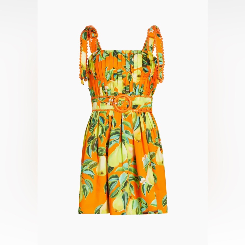 Farm Rio Chic Pears Minidress NWT M